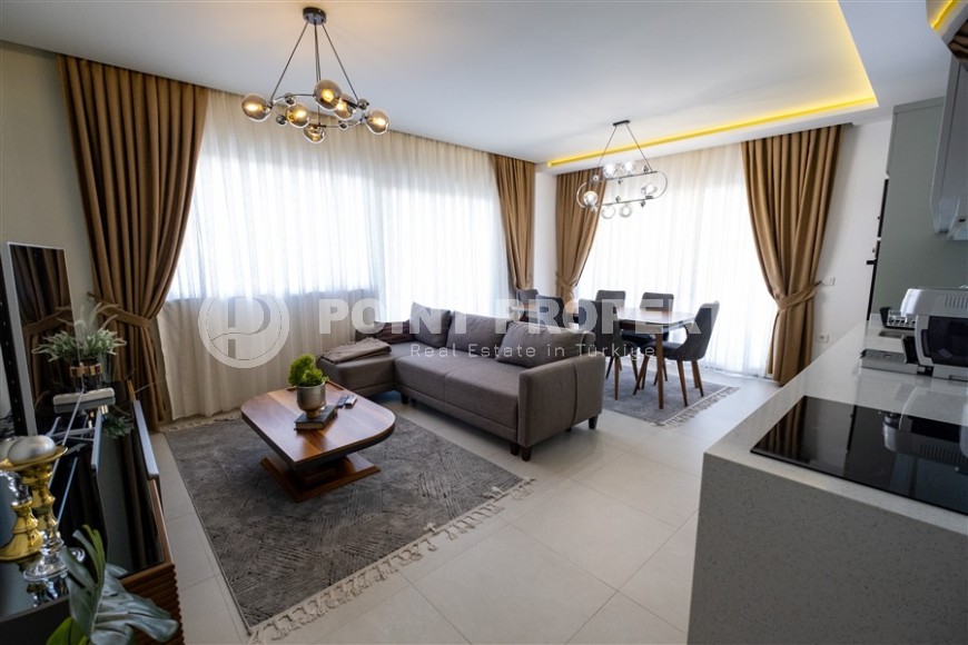 Современная квартира в 50 метрах от моря, в центре престижного района Аланьи - Кестель-id-7908-фото-2