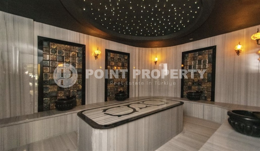 Современная квартира в 50 метрах от моря, в центре престижного района Аланьи - Кестель-id-7908-фото-9