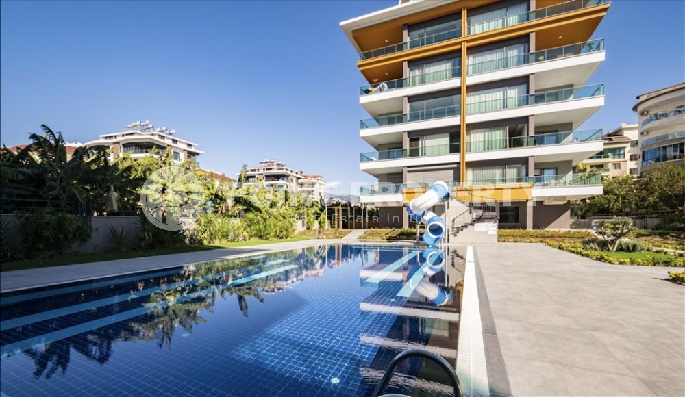 Современная квартира в 50 метрах от моря, в центре престижного района Аланьи - Кестель-id-7908-фото-18