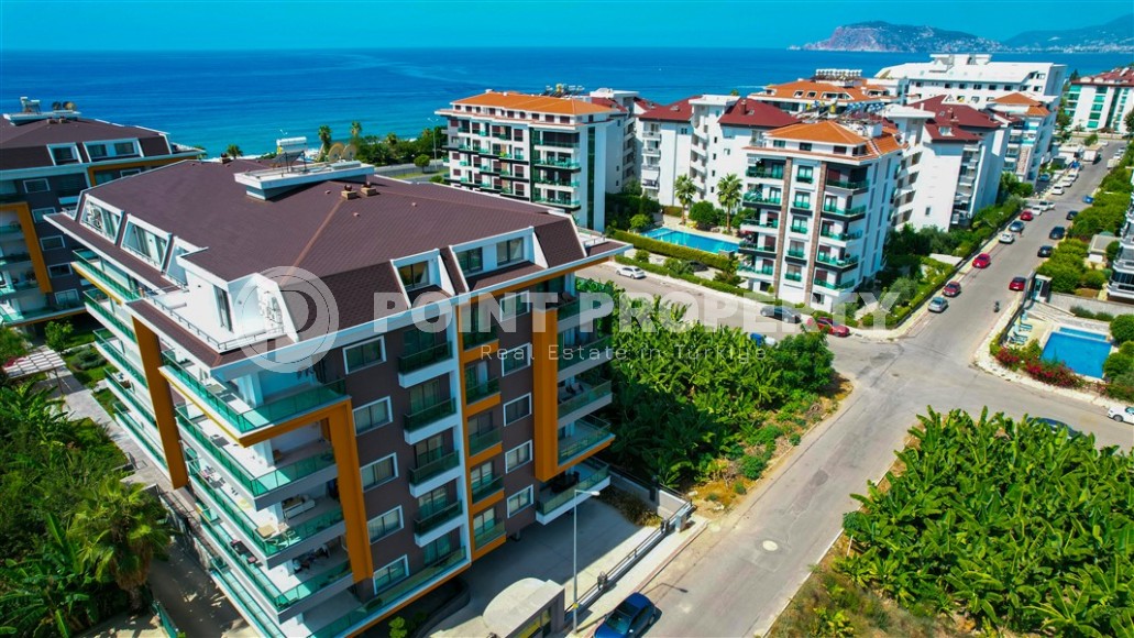 Современная квартира в 50 метрах от моря, в центре престижного района Аланьи - Кестель-id-7908-фото-24