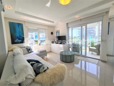 Атмосферная квартира 2+1 в 50 метрах от моря, в центре спокойного района Аланьи - Кестель-id-7909-фото-1