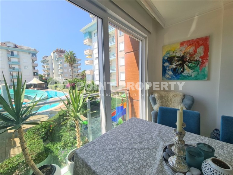 Атмосферная квартира 2+1 в 50 метрах от моря, в центре спокойного района Аланьи - Кестель-id-7909-фото-7