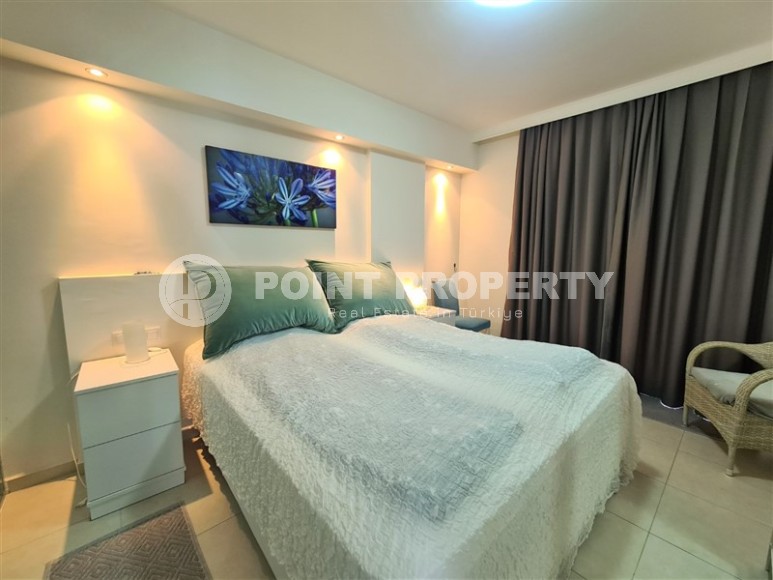 Атмосферная квартира 2+1 в 50 метрах от моря, в центре спокойного района Аланьи - Кестель-id-7909-фото-8