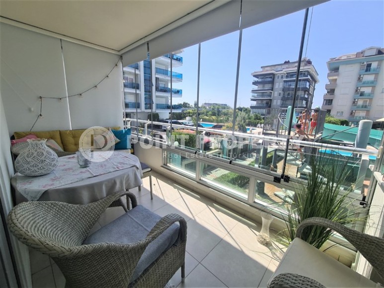 Атмосферная квартира 2+1 в 50 метрах от моря, в центре спокойного района Аланьи - Кестель-id-7909-фото-12