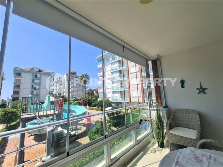 Атмосферная квартира 2+1 в 50 метрах от моря, в центре спокойного района Аланьи - Кестель-id-7909-фото-13