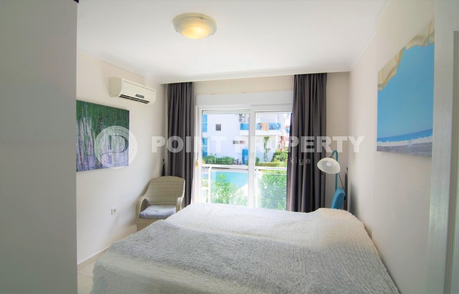 Атмосферная квартира 2+1 в 50 метрах от моря, в центре спокойного района Аланьи - Кестель-id-7909-фото-9