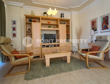 Комфортабельная двухуровневая квартира 3+1 в 1200 метрах от моря, в центре Аланьи-id-7913-фото-3