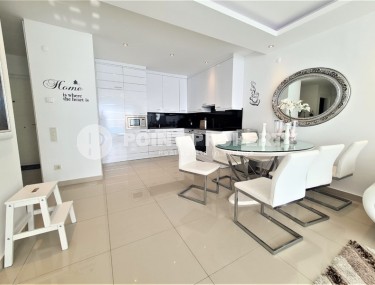 Атмосферная квартира 2+1 с современным дизайном, стильной мебелью и бытовой техникой в спокойном районе Аланьи - Тосмур-id-7921-фото-3