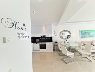 Атмосферная квартира 2+1 с современным дизайном, стильной мебелью и бытовой техникой в спокойном районе Аланьи - Тосмур-id-7921-фото-4