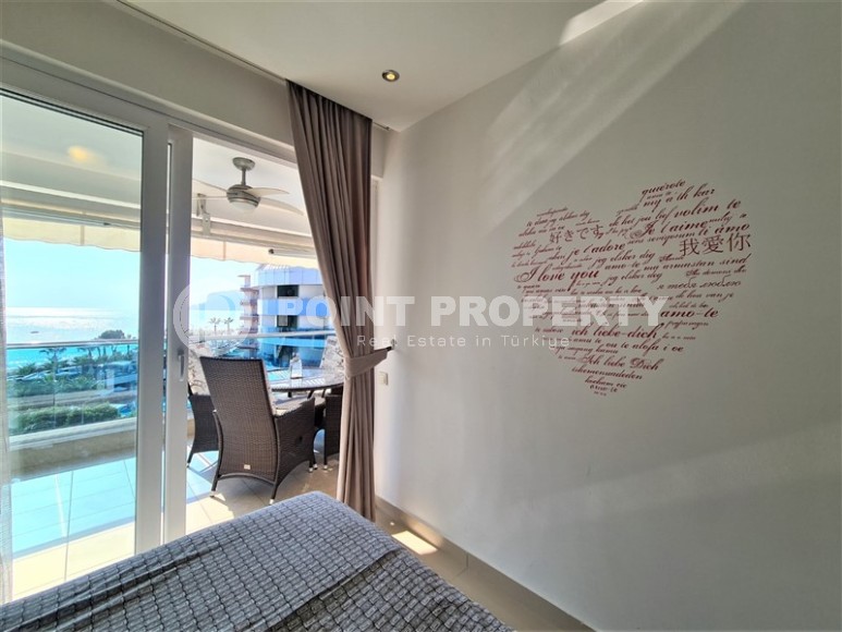 Атмосферная квартира 2+1 с современным дизайном, стильной мебелью и бытовой техникой в спокойном районе Аланьи - Тосмур-id-7921-фото-9