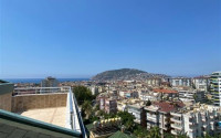 View four-room penthouse, 177m² in the heart of Alanya in a cozy residence with infrastructure-id-1617-photo-11