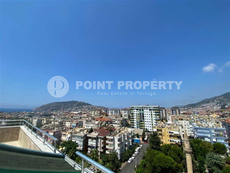 View four-room penthouse, 177m² in the heart of Alanya in a cozy residence with infrastructure-id-1617-photo-21