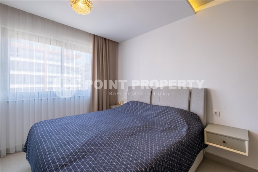 Благоустроенная квартира 2+1 на первой линии от моря, в центре престижного района Аланьи - Кестель-id-7927-фото-8