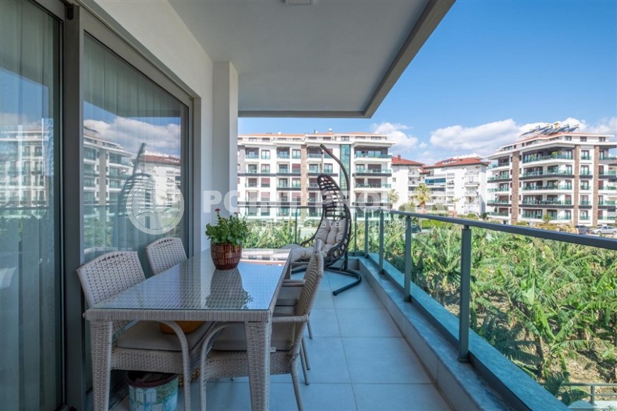 Благоустроенная квартира 2+1 на первой линии от моря, в центре престижного района Аланьи - Кестель-id-7927-фото-13