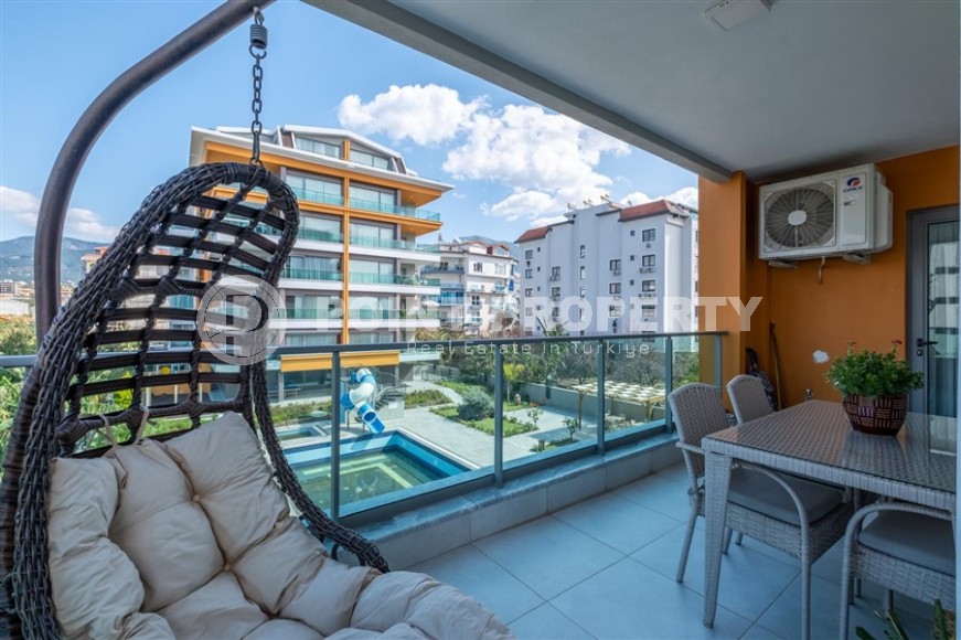 Благоустроенная квартира 2+1 на первой линии от моря, в центре престижного района Аланьи - Кестель-id-7927-фото-14