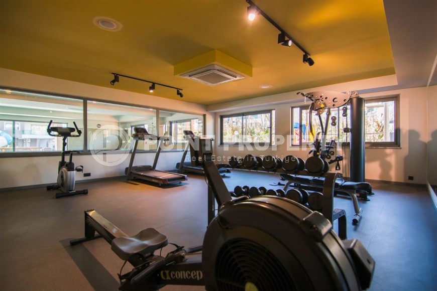 Благоустроенная квартира 2+1 на первой линии от моря, в центре престижного района Аланьи - Кестель-id-7927-фото-15