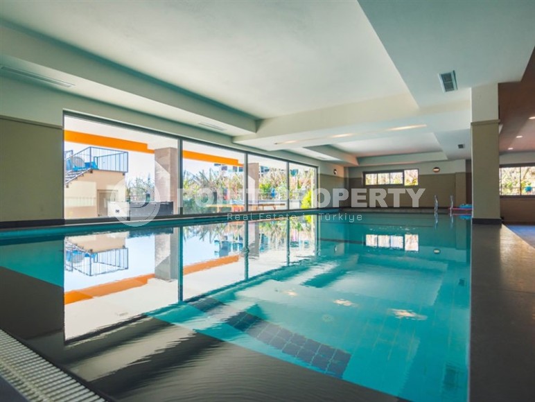 Благоустроенная квартира 2+1 на первой линии от моря, в центре престижного района Аланьи - Кестель-id-7927-фото-18