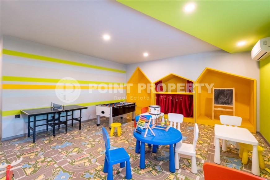 Благоустроенная квартира 2+1 на первой линии от моря, в центре престижного района Аланьи - Кестель-id-7927-фото-20