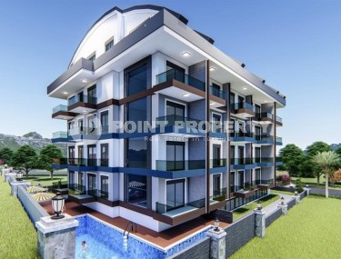 Apartment 1+1 in a residential complex at the final stage of construction, within walking distance from the center of Mahmutlar-id-7935-photo-1
