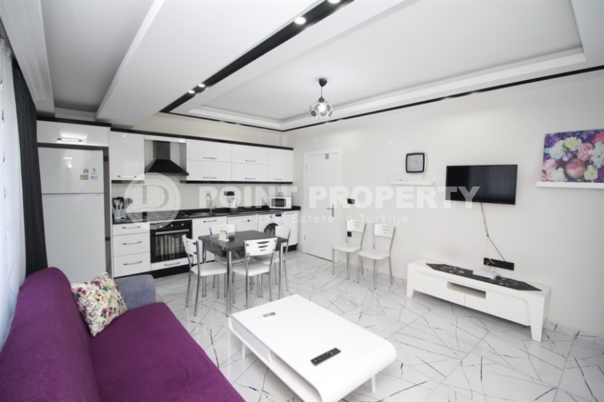 Светлая, уютная квартира с мебелью и бытовой техникой на 1-м этаже в жилом комплексе 2020 года постройки-id-7942-фото-3