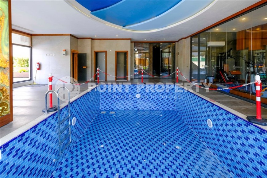 Атмосферная квартира с собственным садом на первой линии от моря, в центре престижного района Аланьи - Кестель-id-7944-фото-16