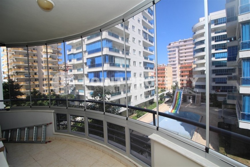 Просторная квартира 2+1, общей площадью 110 м2, на 3-м этаже в резиденции с бассейном и садом-id-7947-фото-10