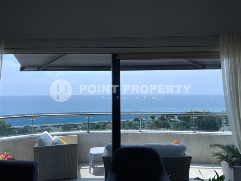 Квартира с роскошным видом на море в 50 метрах от пляжа, в центре района Каргыджак-id-7949-фото-17