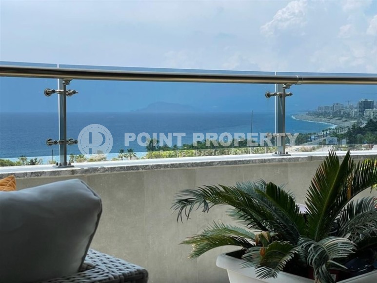 Квартира с роскошным видом на море в 50 метрах от пляжа, в центре района Каргыджак-id-7949-фото-18