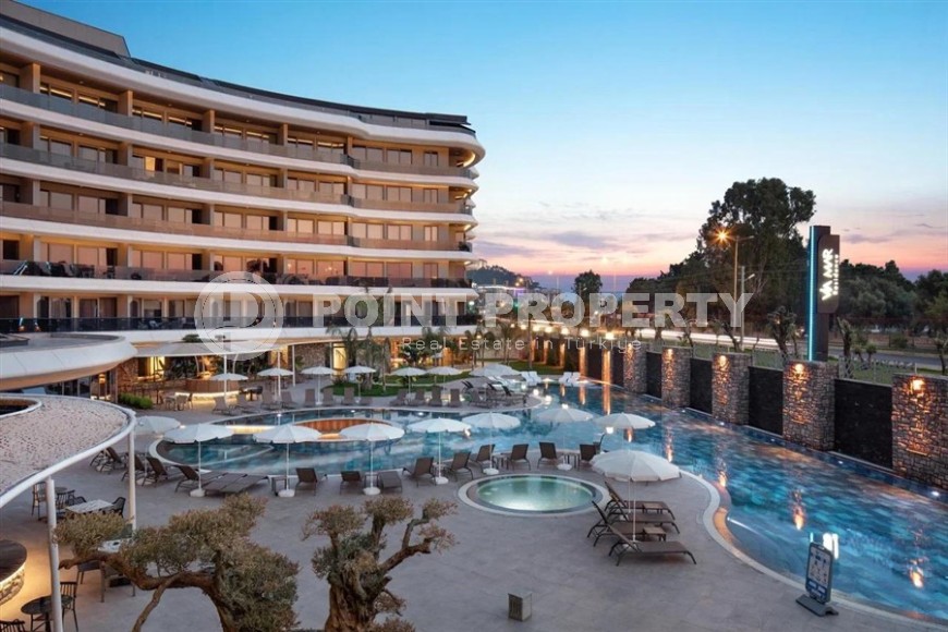 Квартира с роскошным видом на море в 50 метрах от пляжа, в центре района Каргыджак-id-7949-фото-27