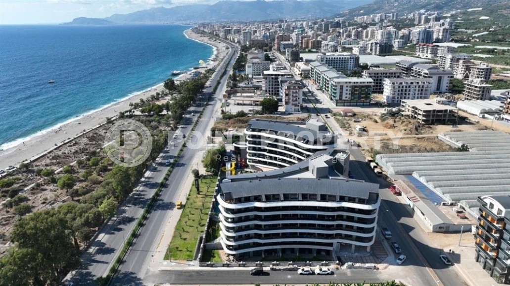 Квартира с роскошным видом на море в 50 метрах от пляжа, в центре района Каргыджак-id-7949-фото-31