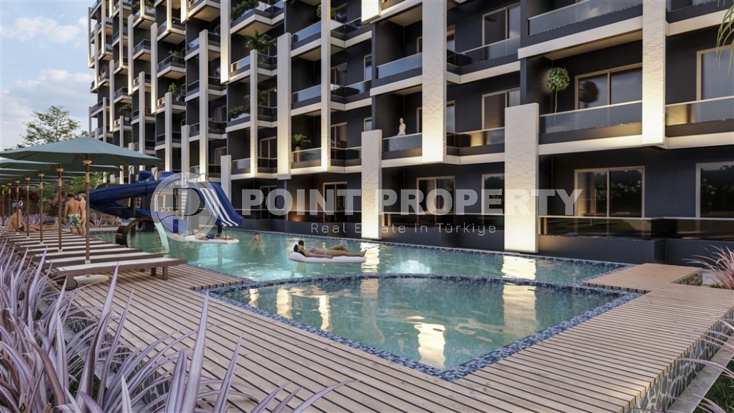 Inexpensive 1+1 apartments and studios 300 meters from the sea, in the center of the resort area of Mersin - Erdemli-id-7950-photo-2