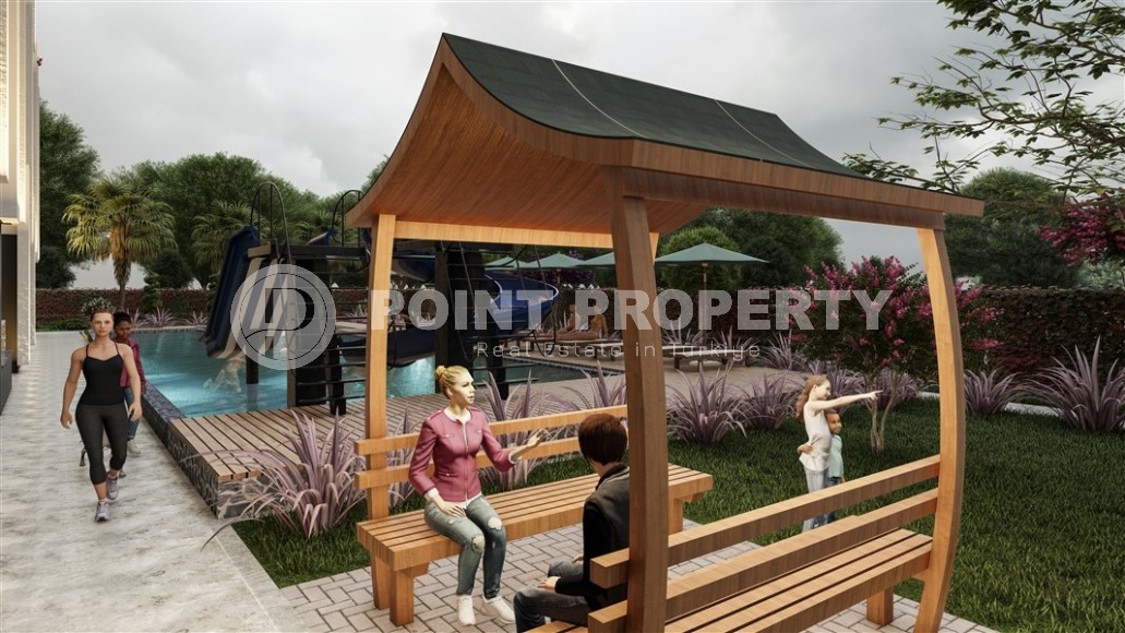 Inexpensive 1+1 apartments and studios 300 meters from the sea, in the center of the resort area of Mersin - Erdemli-id-7950-photo-3