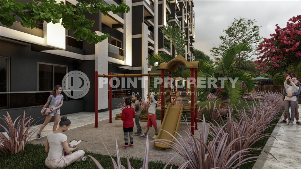 Inexpensive 1+1 apartments and studios 300 meters from the sea, in the center of the resort area of Mersin - Erdemli-id-7950-photo-5