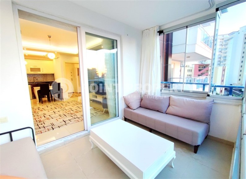 Комфортабельная квартира 1+1 с просторным застекленным балконом, на 3-м этаже в современном жилом комплексе с отельной инфраструктурой-id-7951-фото-8