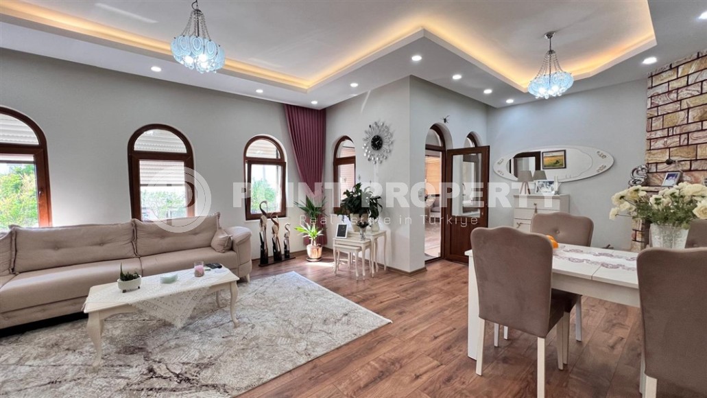 Просторная квартира 3+1, общей площадью 130 м2, на 1-м этаже в доме 2000 года постройки-id-7952-фото-2