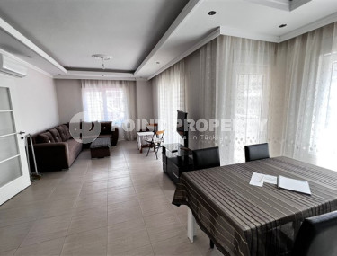 Трехкомнатная квартира, 95м², в новой резиденции с бассейном в районе Кестель, Аланья-id-1620-фото-1