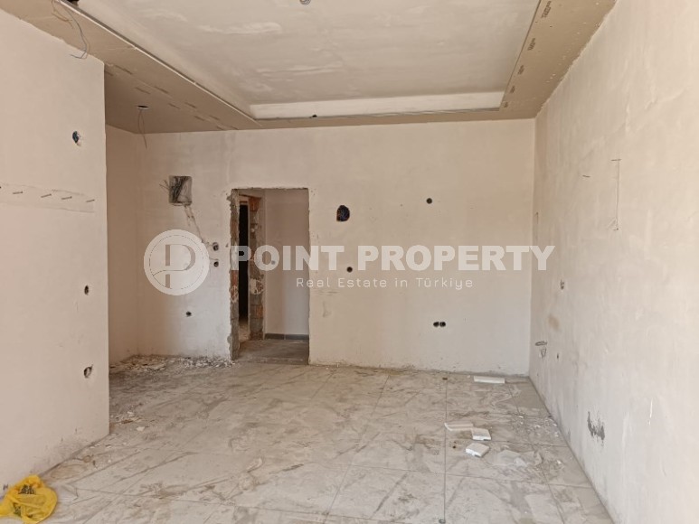 Квартира 1+1, общей площадью 45 м2, на 1-м этаже в жилом комплексе, ввод в эксплуатацию состоится в августе 2024 года-id-7956-фото-3