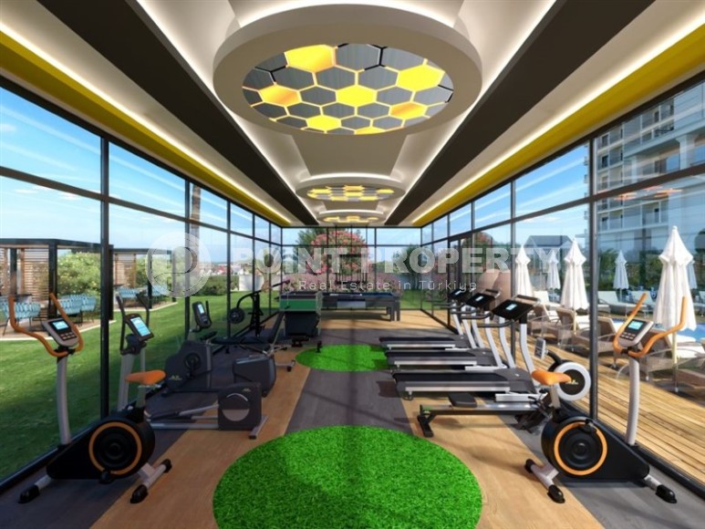 Квартира 1+1, общей площадью 45 м2, на 1-м этаже в жилом комплексе, ввод в эксплуатацию состоится в августе 2024 года-id-7956-фото-10