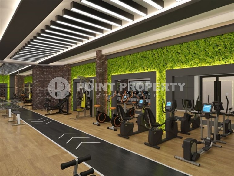 Квартира 1+1, общей площадью 45 м2, на 1-м этаже в жилом комплексе, ввод в эксплуатацию состоится в августе 2024 года-id-7956-фото-11