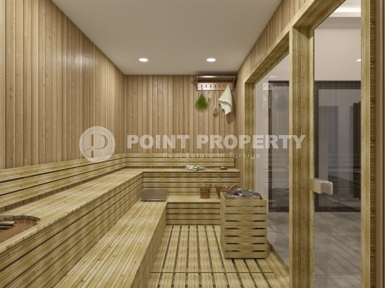 Квартира 1+1, общей площадью 45 м2, на 1-м этаже в жилом комплексе, ввод в эксплуатацию состоится в августе 2024 года-id-7956-фото-12