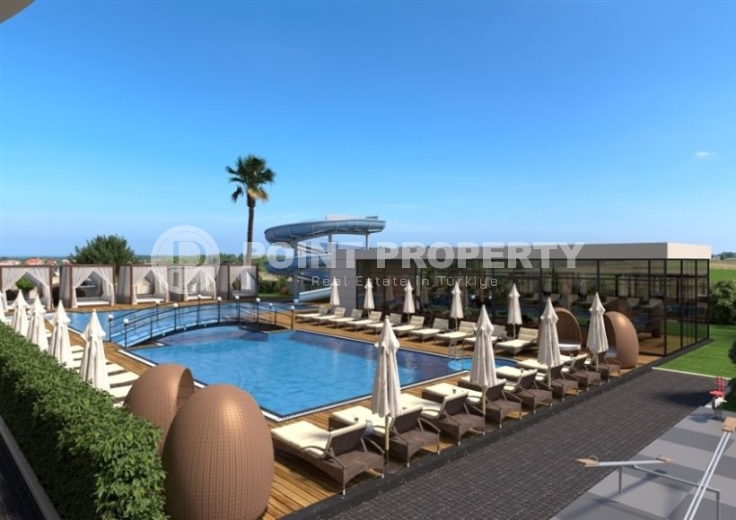 Квартира 1+1, общей площадью 45 м2, на 1-м этаже в жилом комплексе, ввод в эксплуатацию состоится в августе 2024 года-id-7956-фото-18