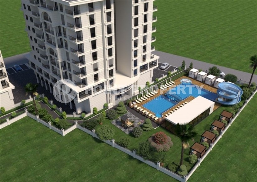 Квартира 1+1, общей площадью 45 м2, на 1-м этаже в жилом комплексе, ввод в эксплуатацию состоится в августе 2024 года-id-7956-фото-21