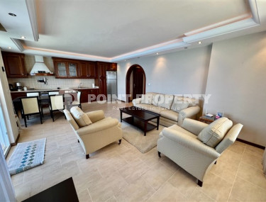 Large view apartment with two bedrooms, 120m², on the first line in Mahmutlar, Alanya-id-1621-photo-4