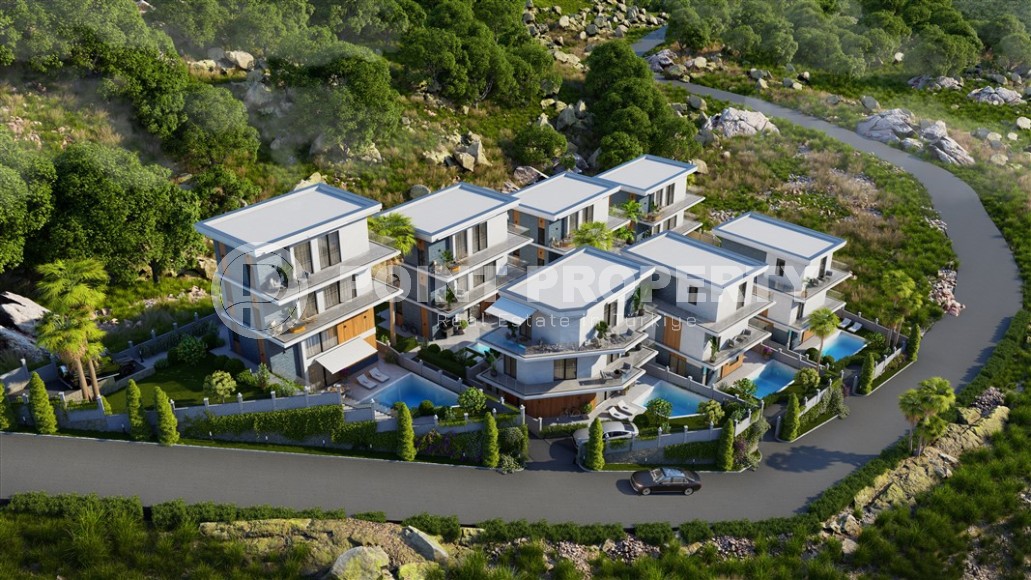 Custom-designed villas with interest-free installments in the prestigious area of Alanya - Bektas-id-7958-photo-21
