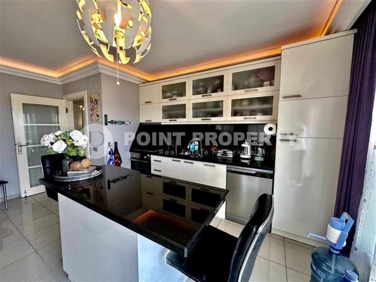 Comfortable 2+1 apartment 850 meters from the sea, in the modern area of Alanya - Cikcilli-id-7962-photo-5