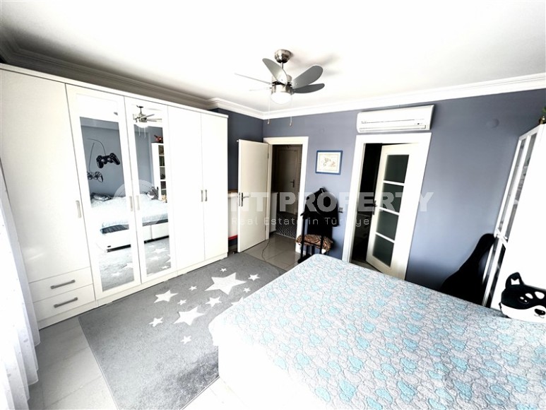 Comfortable 2+1 apartment 850 meters from the sea, in the modern area of Alanya - Cikcilli-id-7962-photo-7