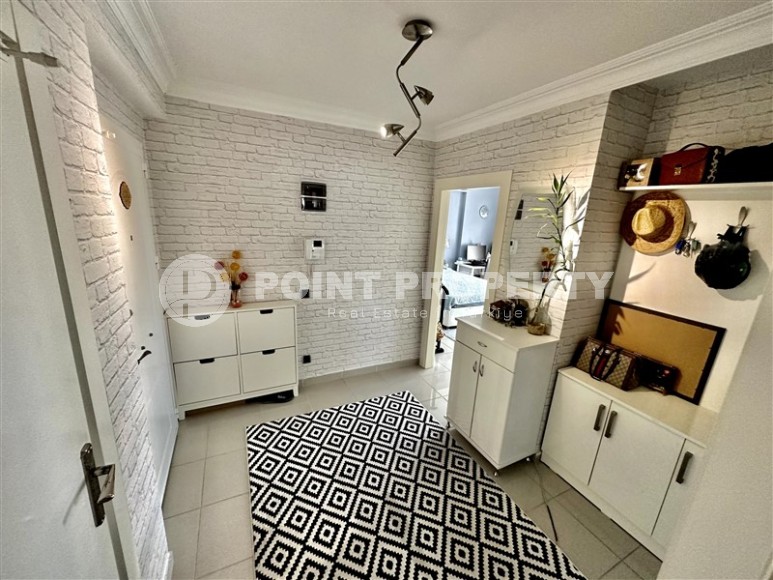 Comfortable 2+1 apartment 850 meters from the sea, in the modern area of Alanya - Cikcilli-id-7962-photo-9