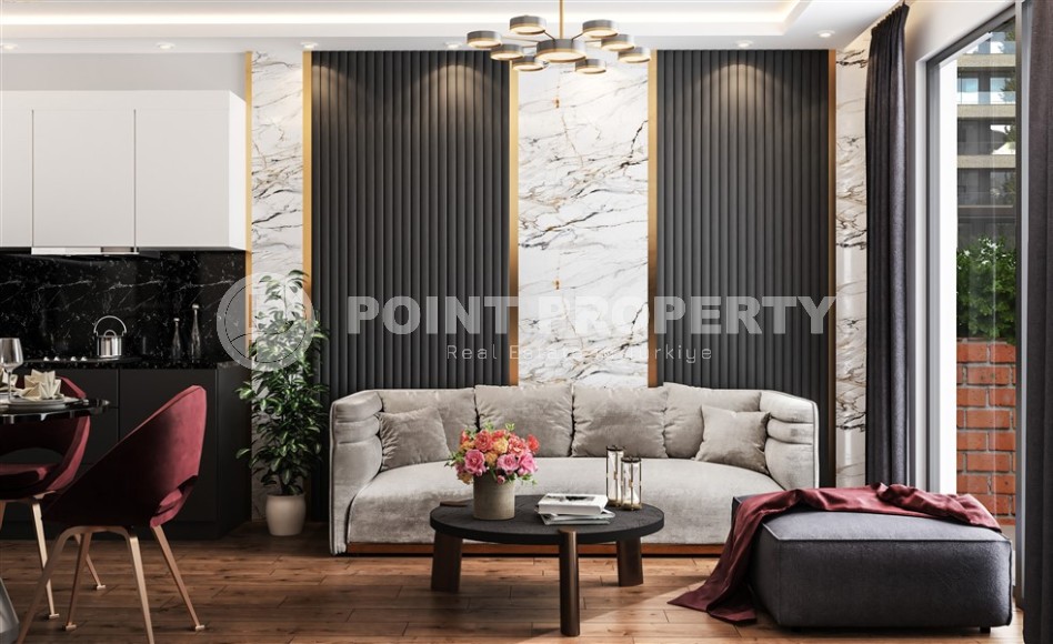 Compact 1+1 apartment on the 1st floor in an ultra-modern residential complex with “city within a city” infrastructure-id-7968-photo-2