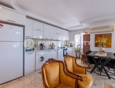 Большая двухуровневая квартира 3+1 с мебелью и бытовой техникой, в 400 метрах от моря.-id-7969-фото-4