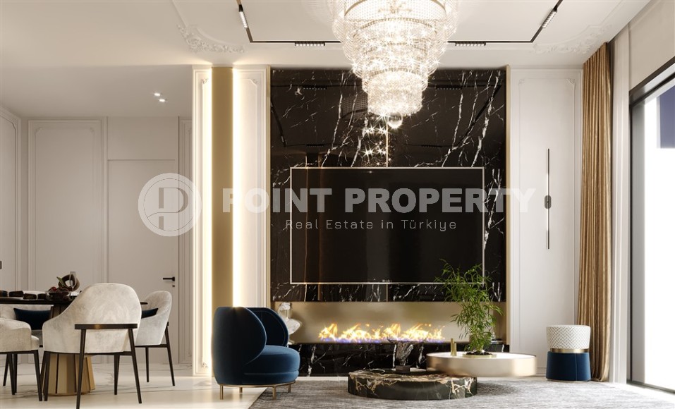 Affordable 1+1 apartment, with a total area of 54 m2, in a residential complex under construction with hotel infrastructure-id-7972-photo-4